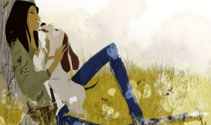 Os cães nunca morrem, vivem em nosso coração