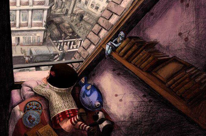 Menina curiosa