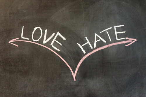 Amor e ódio andam juntos?