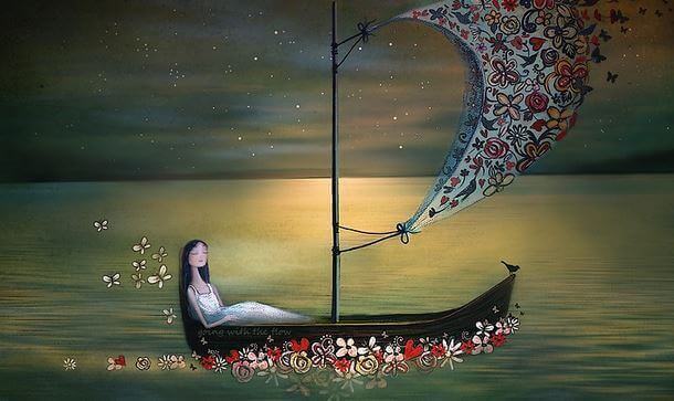 mulher-andando-de-barco