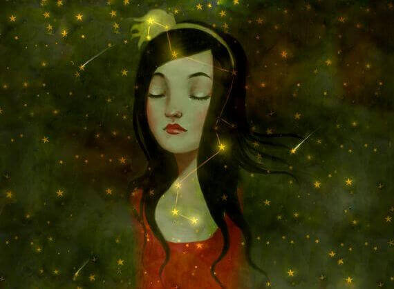 mulher-com-constelacao-de-estrelas