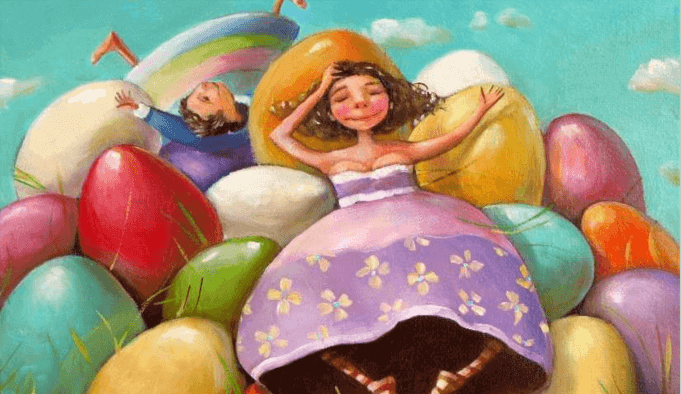 mulher-com-vestido-roxo