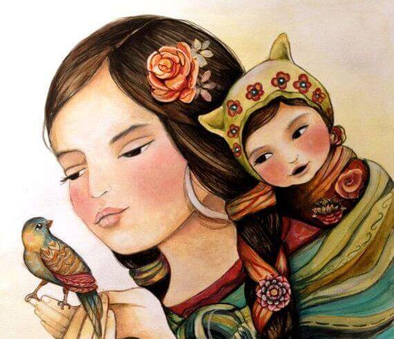 A beleza da maternidade