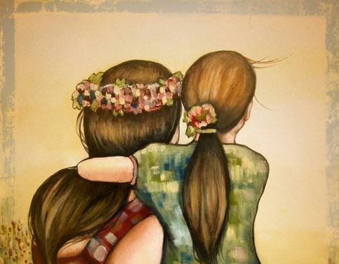 Os pais são um exemplo para os filhos