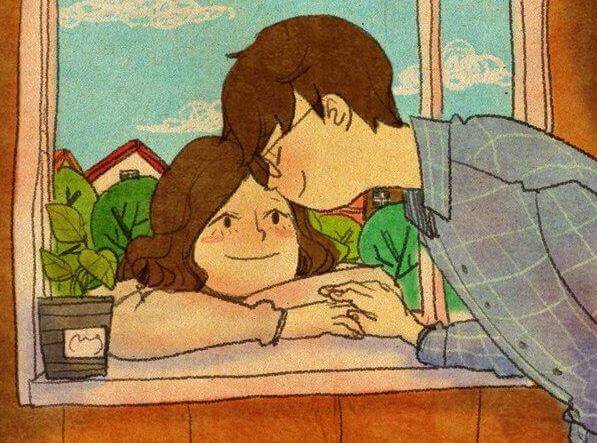 Casal mostrando atenção