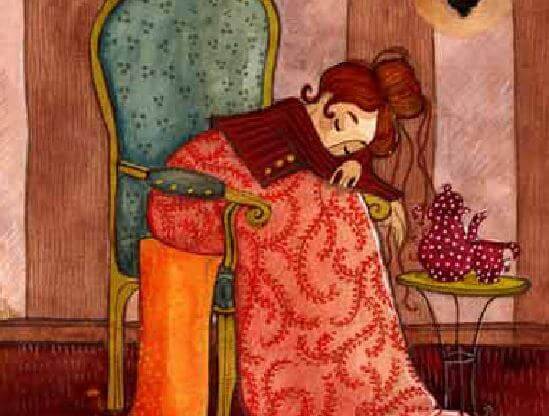 Dona de casa cansada