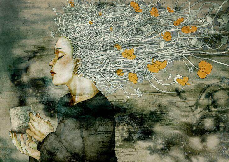 mulher-cabelos-de-flores