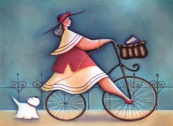 moça-bicicleta