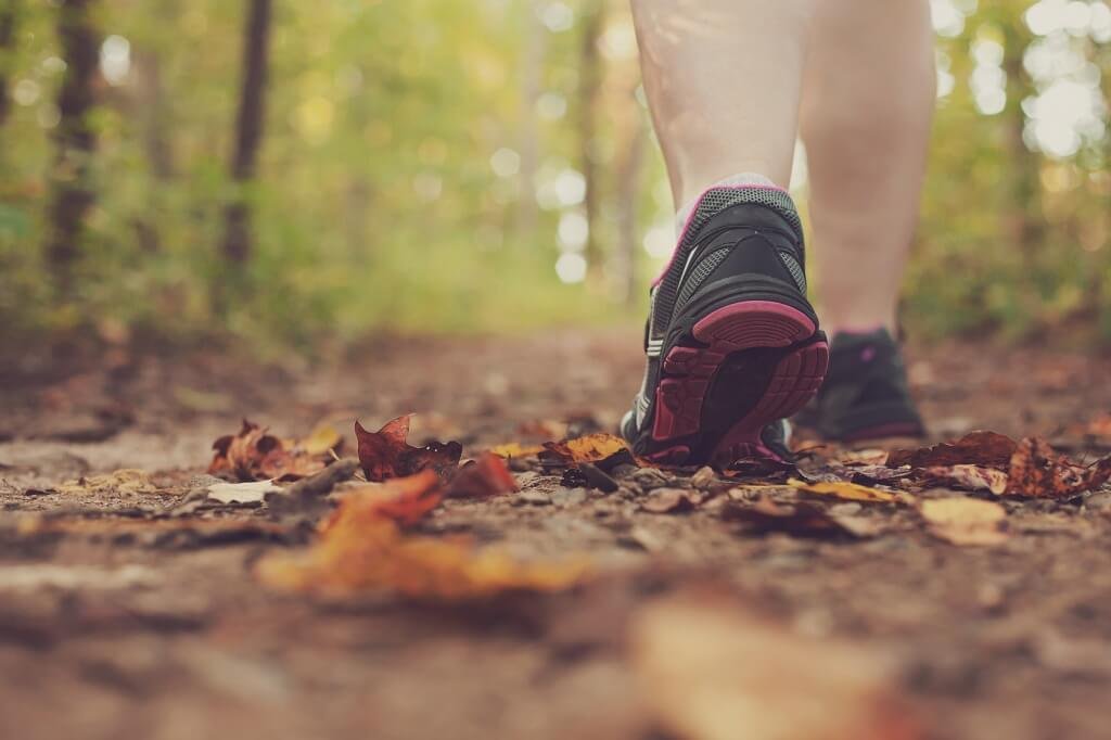 caminhar Os benefícios de caminhar