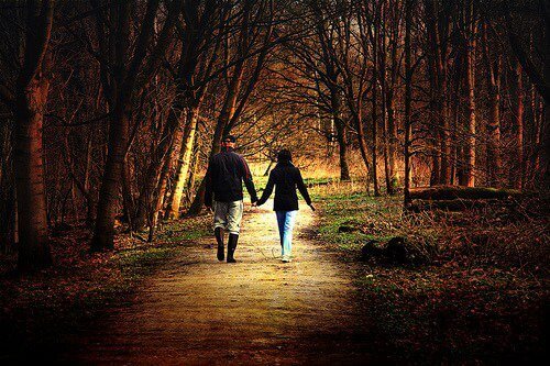 caminhar no bosque