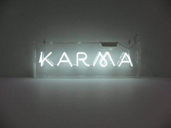 Karma: você entenderá o dano que causou quando sofrê-lo