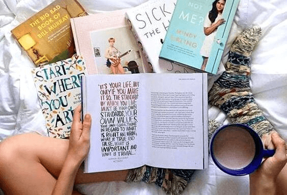 cama-livros O meu quarto, a minha bagunça, o meu mundo