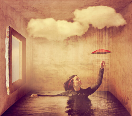 espera para os problemas passarem