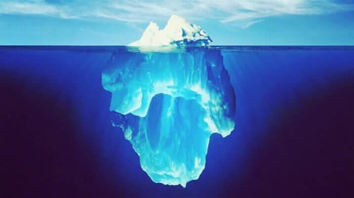 A teoria do iceberg e as nossas decisões