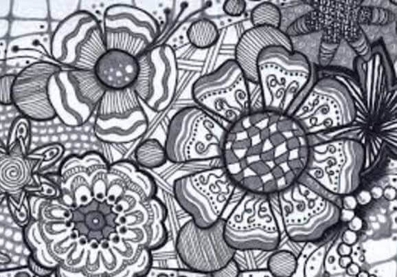 flores-zentangle