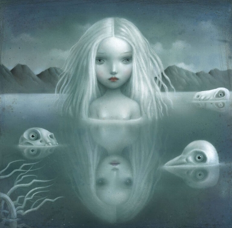 menina-na-agua-sombria