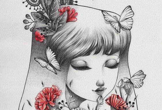 mulher-borboletas