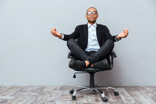 filosofia zen calma no trabalho