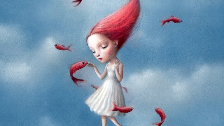 menina-com-peixes-voando