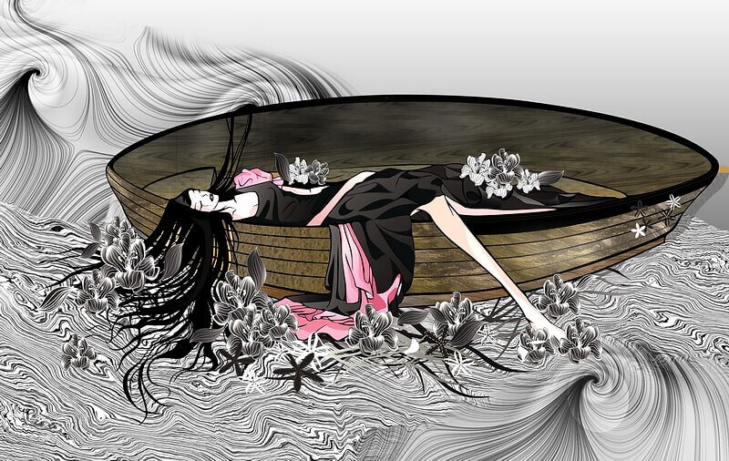 mulher-em-barco