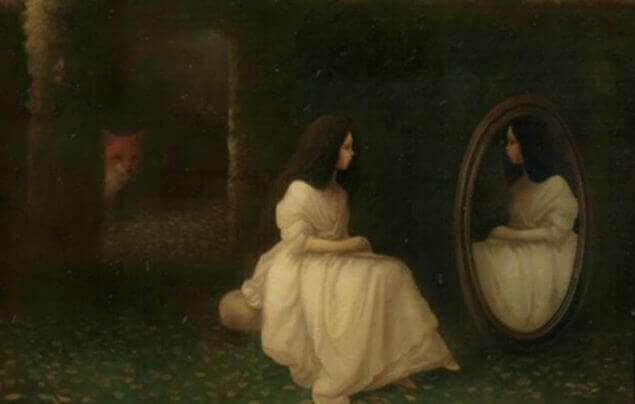 mulher-se-olhando-no-espelho