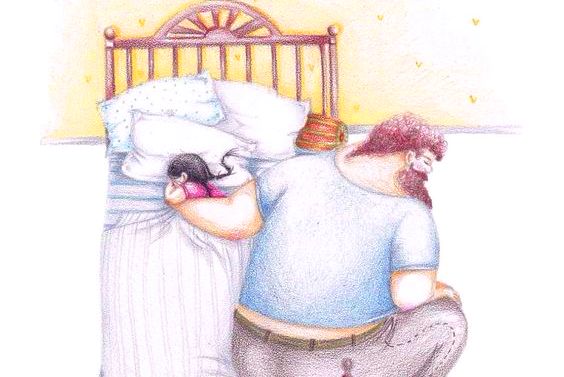pai-colocando-filha-para-dormir