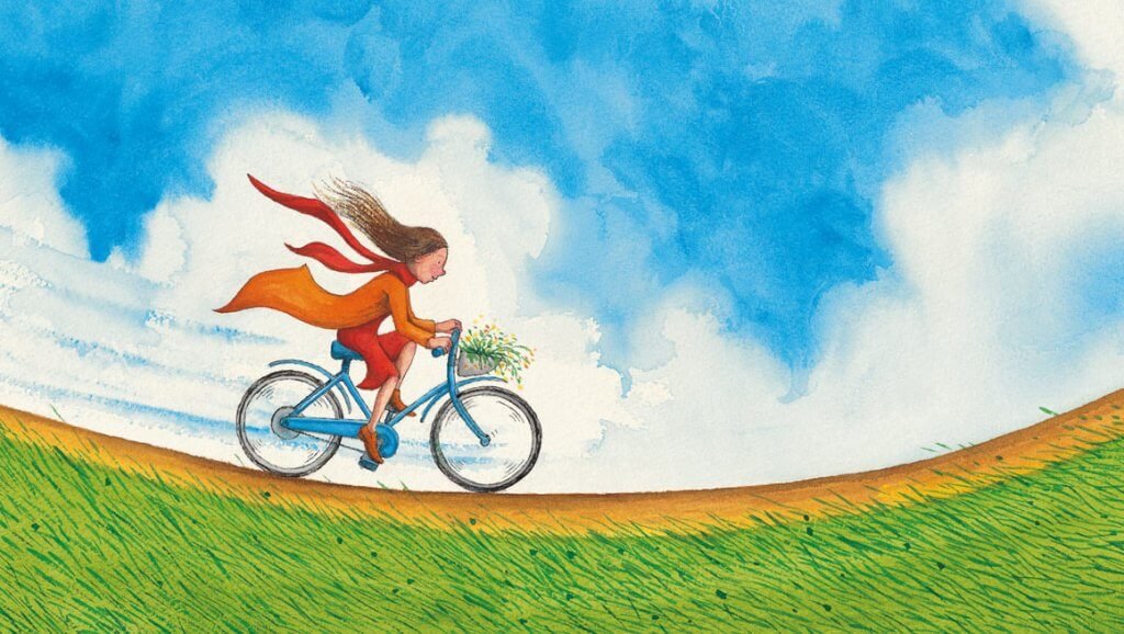 menina-em-uma-bicicleta-1024x578 Às vezes cabe a você mesmo ser seu próprio herói