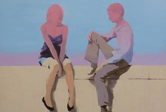 casal-sentado-conversando Há amores que são como um ovo sem sal