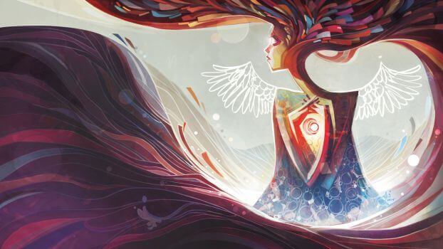 mulher-sentindo-com-os-olhos-fechados