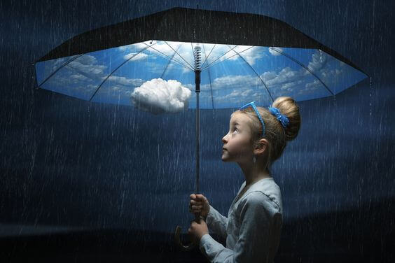 menina-chuva