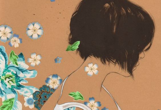 mulher-flores