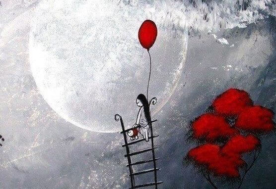 lua-balao-vermelho