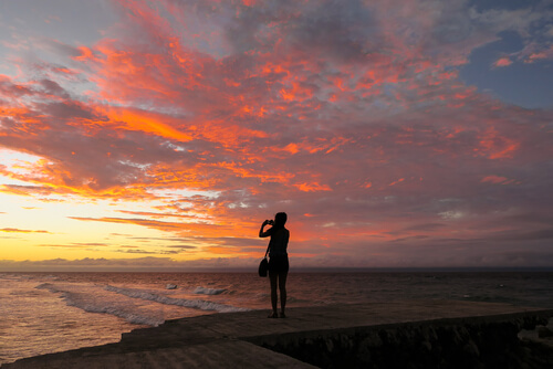 estar só com a natureza