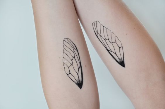 Tatuagem de asas