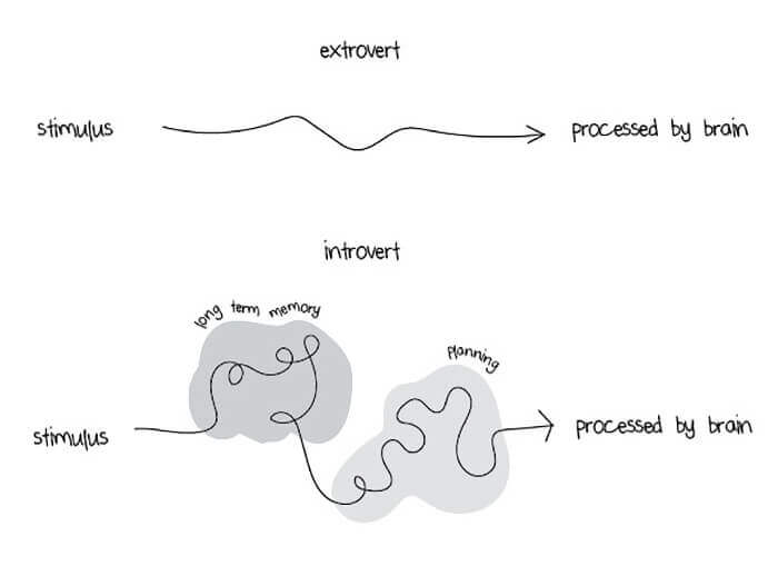 Introvertidos e extrovertidos