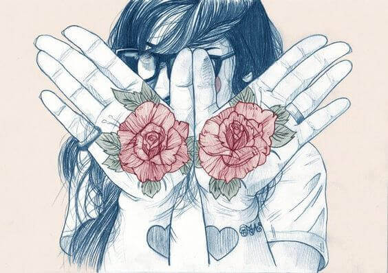 Mulher desenvolvendo sua autoestima