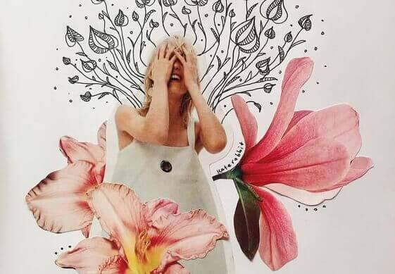 mulher-com-flores