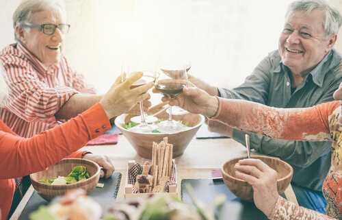 Amigos há muito tempo