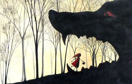 Chapeuzinho vermelho e o lobo mau