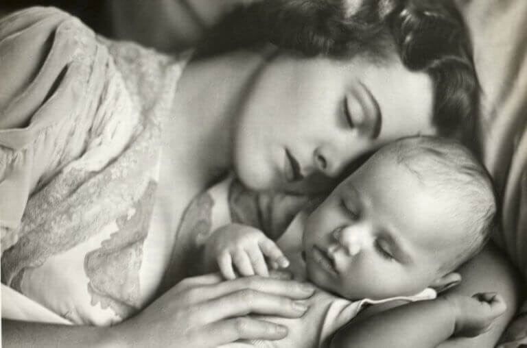 Mãe com seu filho