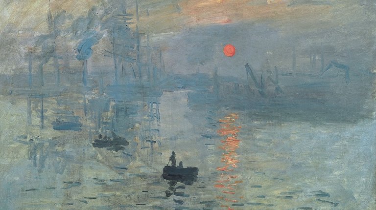 Barcos em pintura