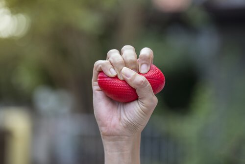 Bolinha para aliviar o estresse