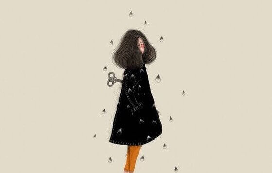 Jovem relaxada e livre de estresse