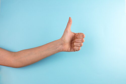 Os gestos podem representar um mundo de coisas