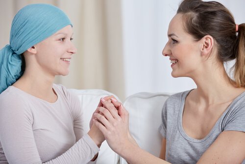 O relaxamento das mulheres com câncer de mama