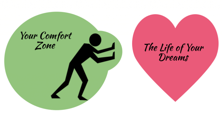 Seus sonhos estão muito além da sua zona de conforto