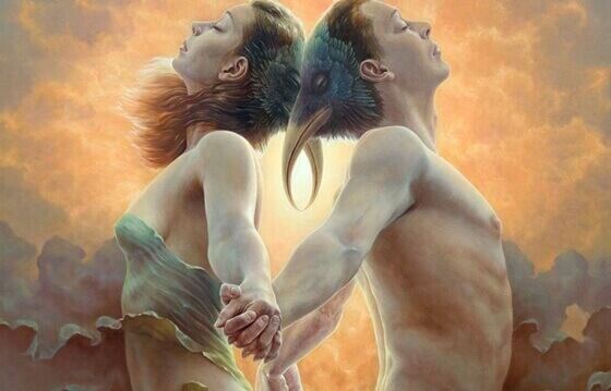 Casal de mãos dadas