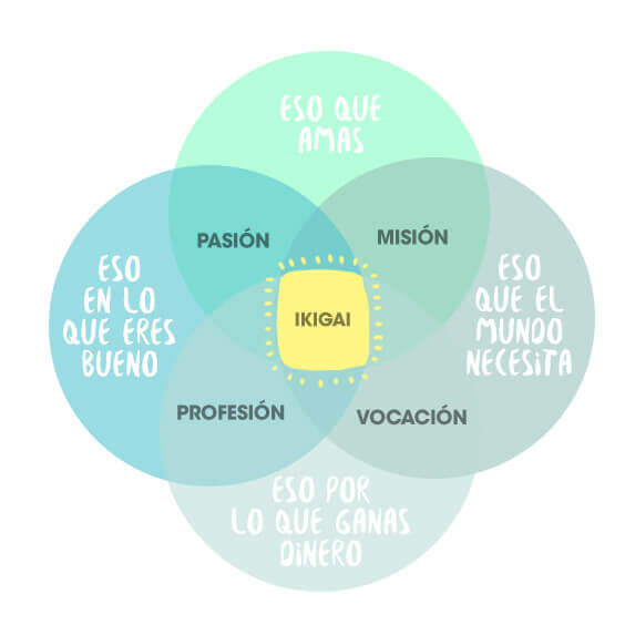 A explicação do Ikigai