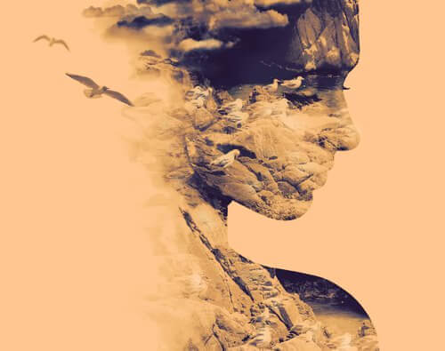 Mulher determinada a aprender com as perdas