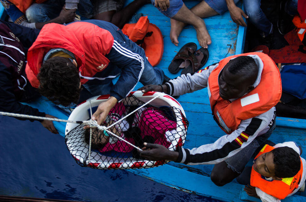 O drama dos refugiados que cruzam os mares